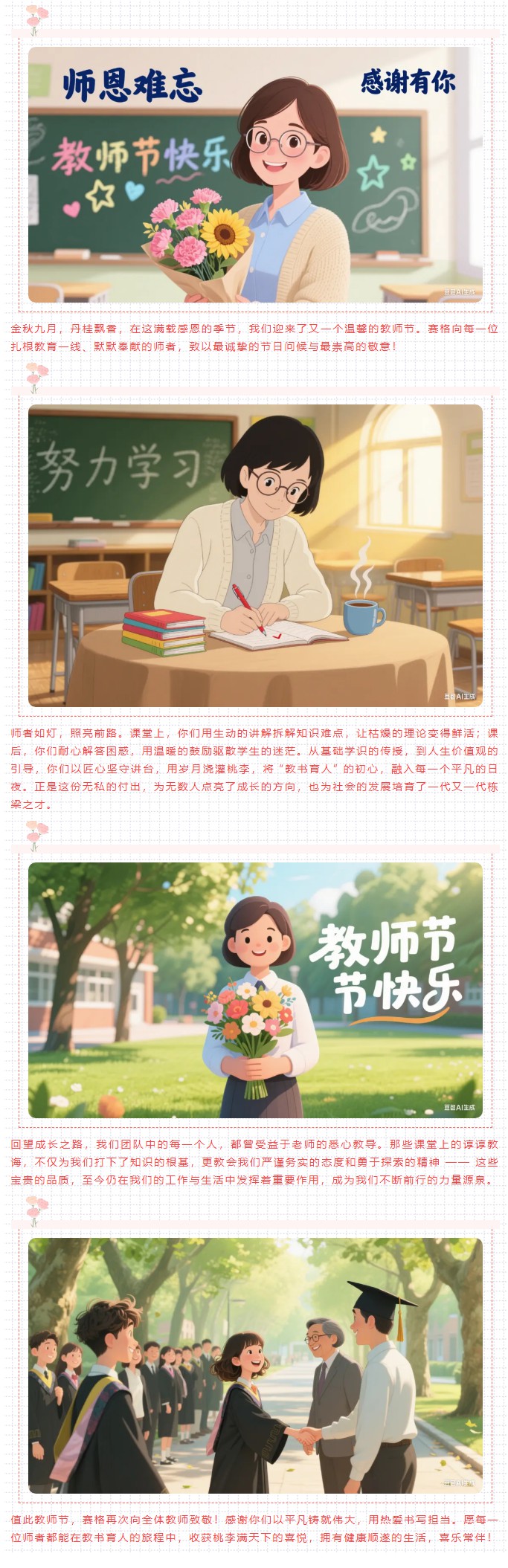 感恩有您 照亮前行 — 祝老師們節日快樂(lè )！_副本